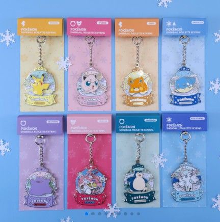 【OWN】Pokémon 寶可夢 韓國限定 吊飾 鑰匙圈 收藏 配件 冰六尾 胖丁 百變怪 仙子伊布