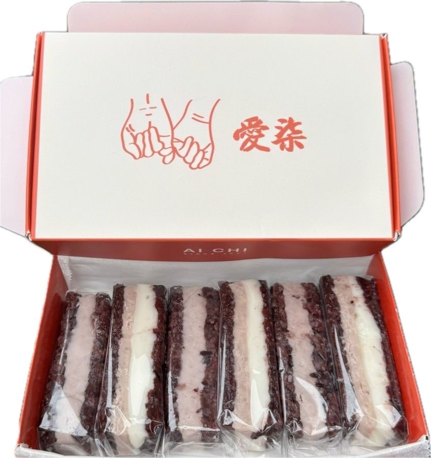 年後出貨-芋泥麻糬禮盒組（芋泥3+麻糬3）附贈提袋乙個