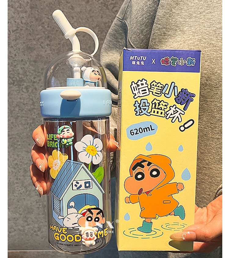 【預售】蠟筆小新投籃水杯