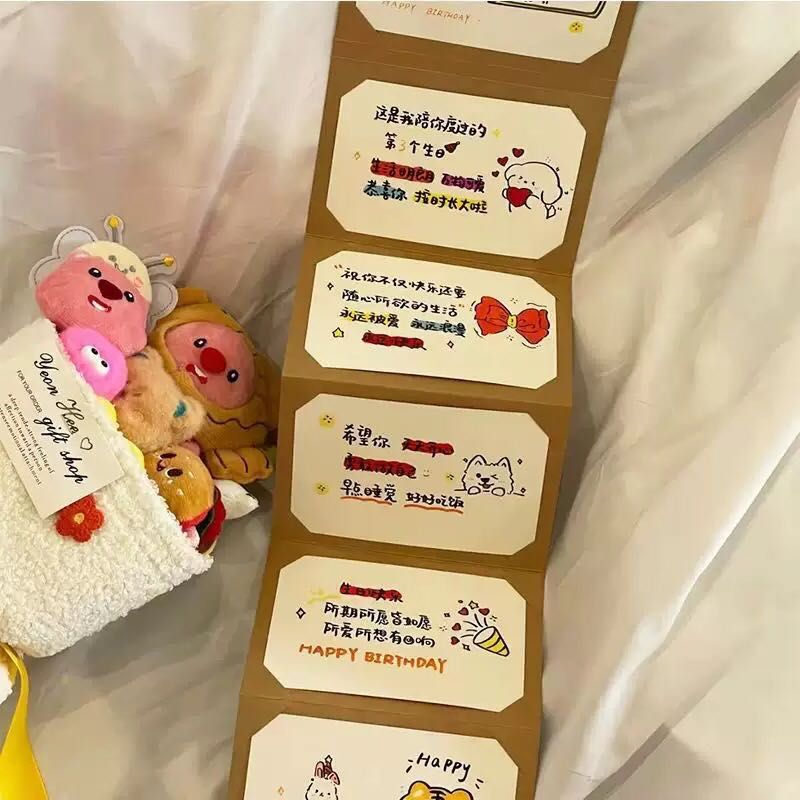 【預售】手寫風琴本賀卡