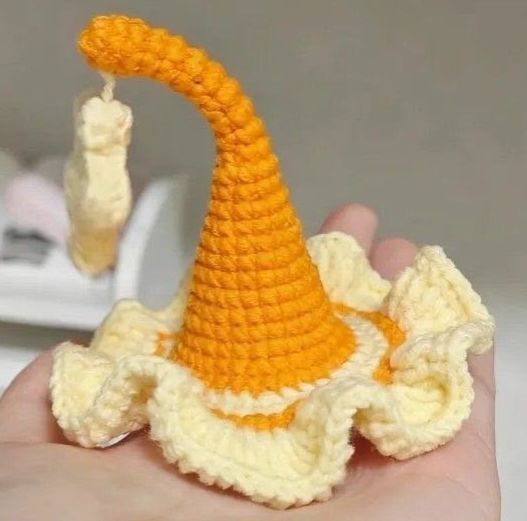 【預售】手工鉤織小精靈帽材料包