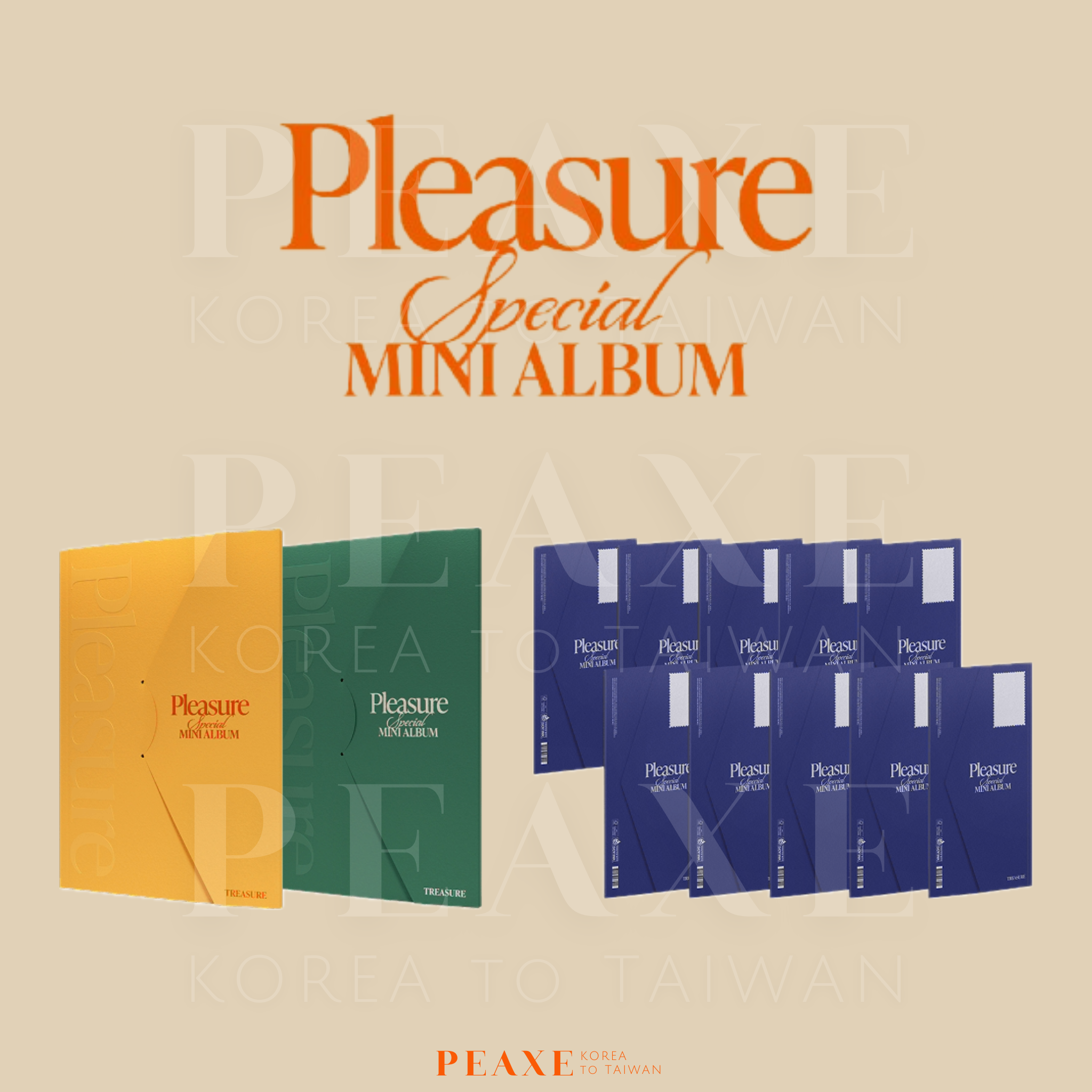 TREASURE 特別迷你專輯［PLEASURE］預購通路特典