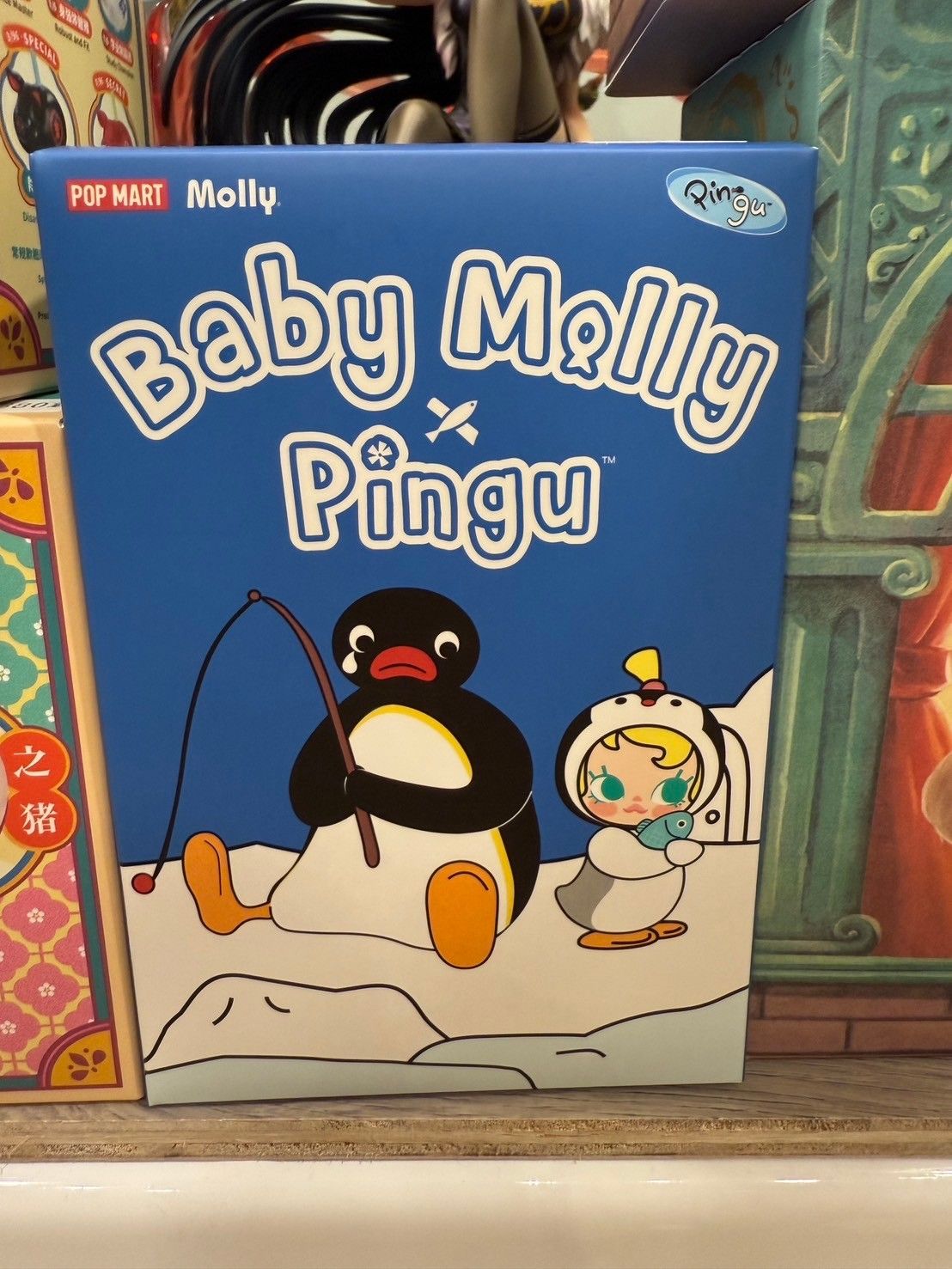 泡泡瑪特MOLLY PINGU掛件盲盒