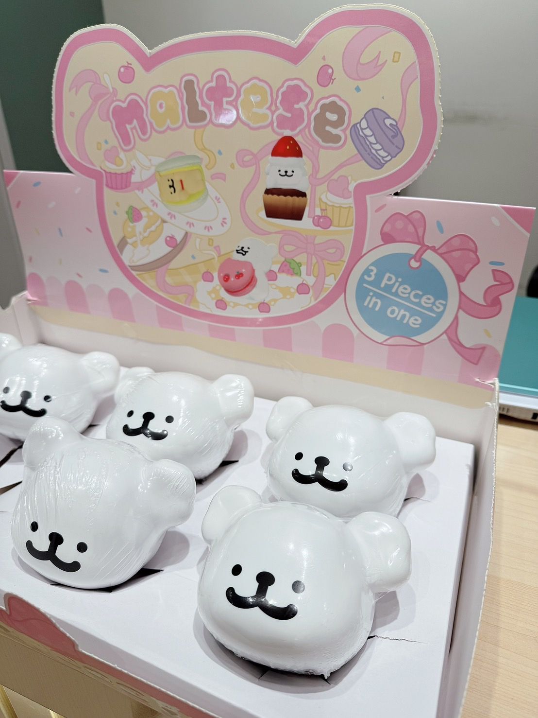 線條小甜品屋小狗頭盲盒