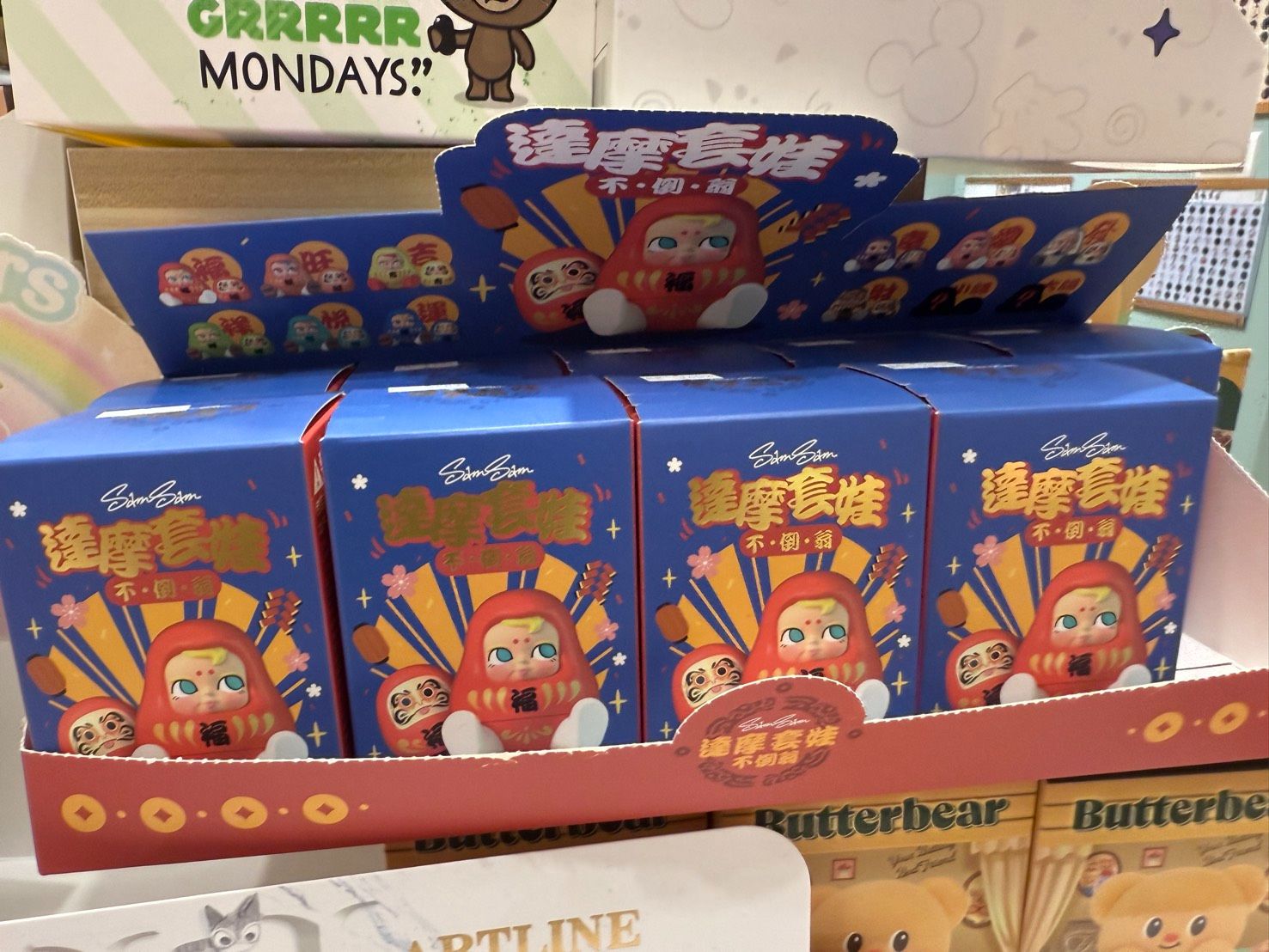 達摩套娃不倒翁