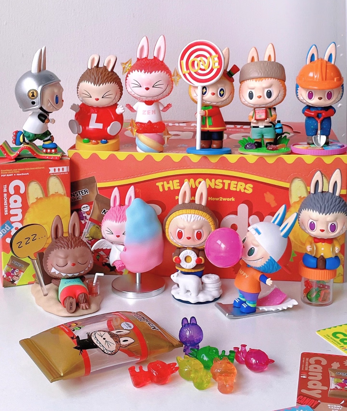 泡泡瑪特復古甜蜜系列盲盒