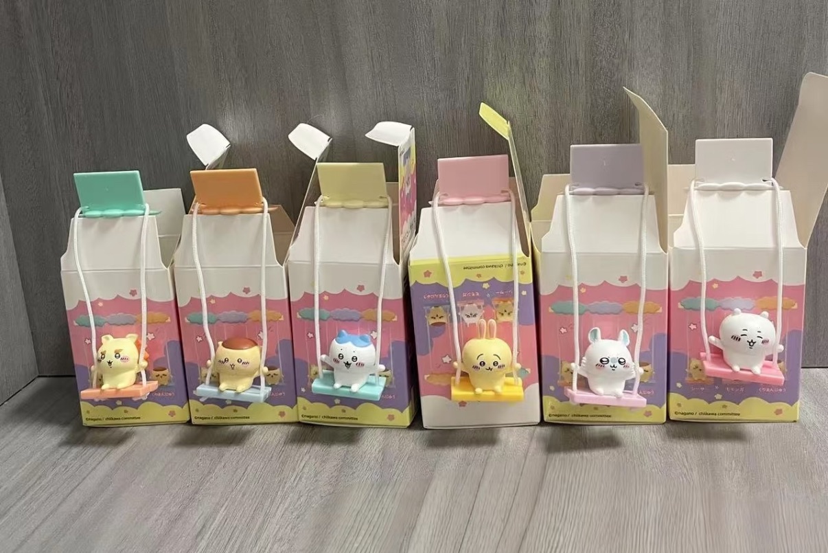 吉伊卡哇chiikawa鞦韆/美食盲盒吊飾