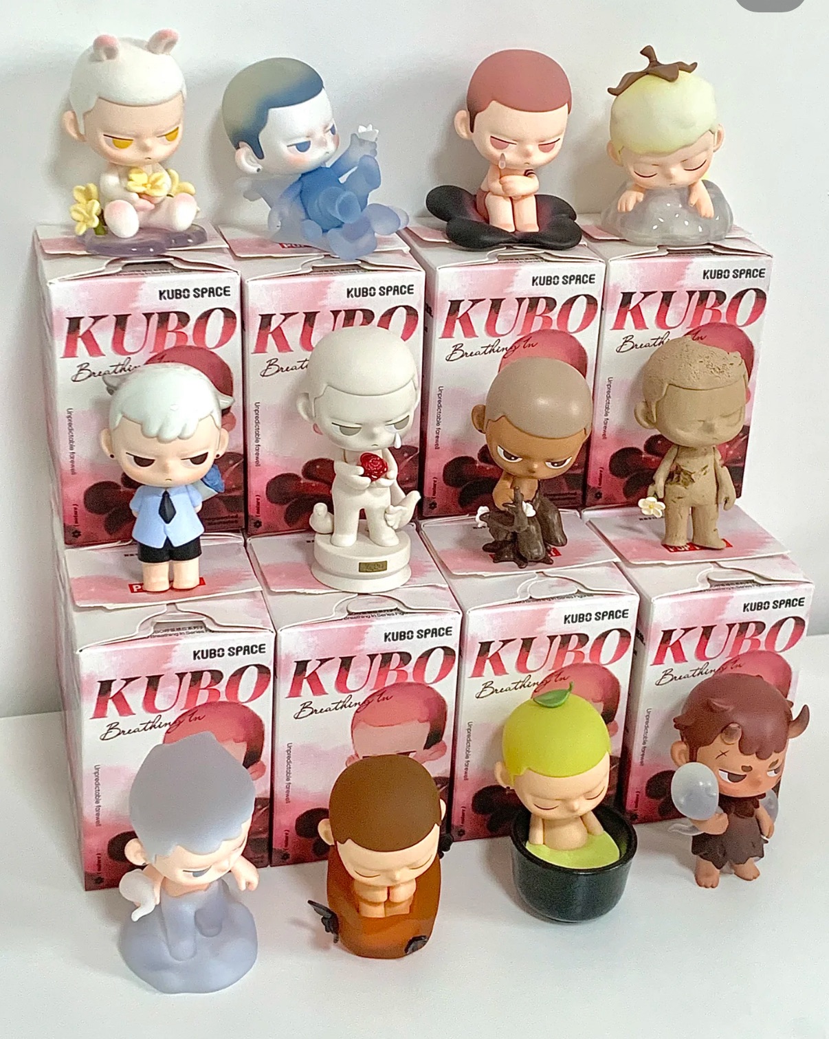 泡泡瑪特 KUBO 三代四代盲盒