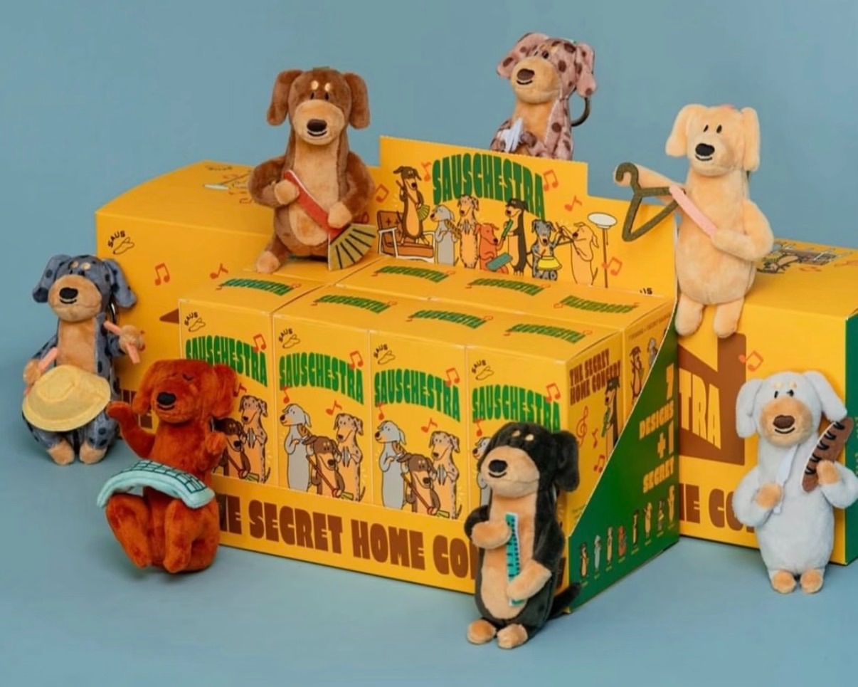 泰國臘腸狗咖啡廳盲盒