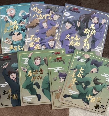 忍亂 Namco 特典色紙、忍たま もちぴこ娃、東京晴空塔聯名貼紙