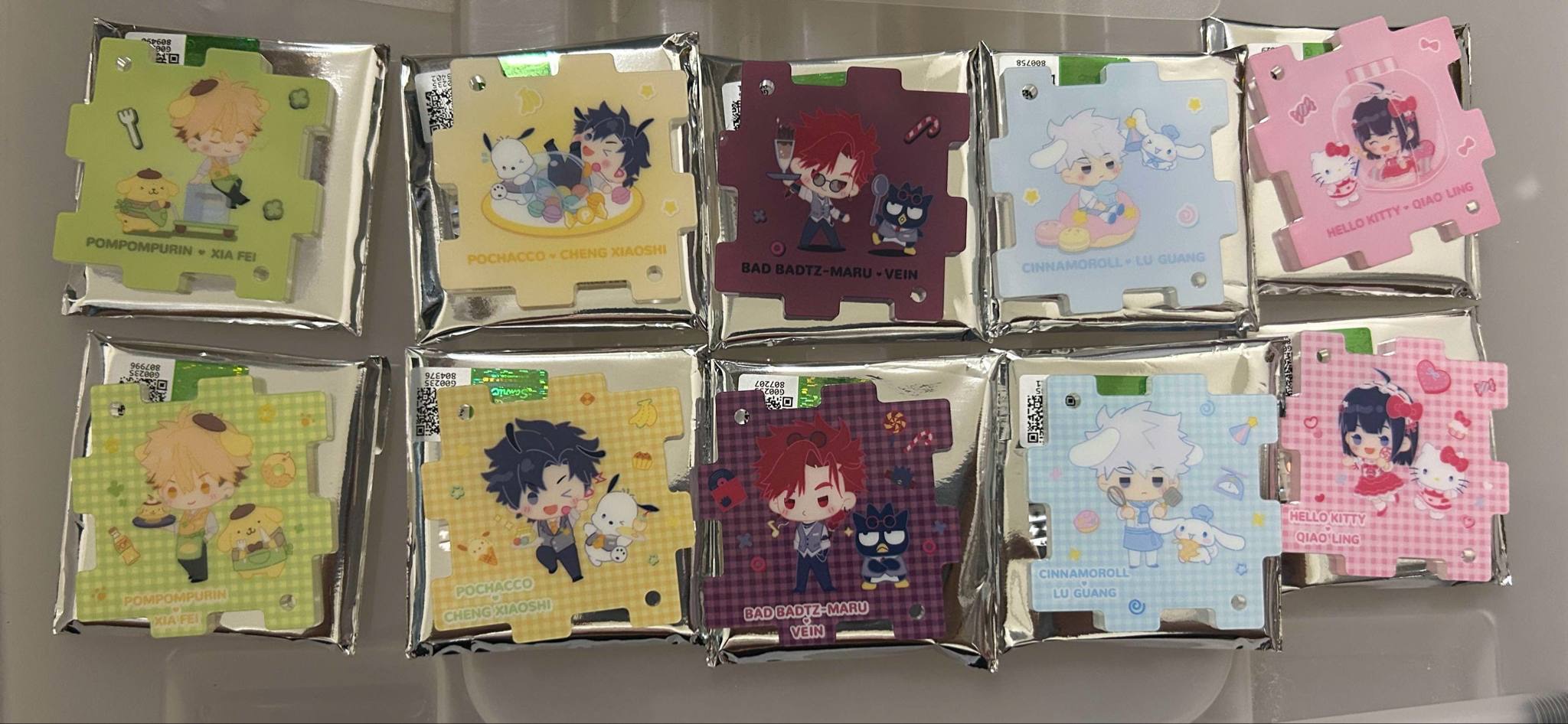 三麗鷗盲抽系列，要下手續