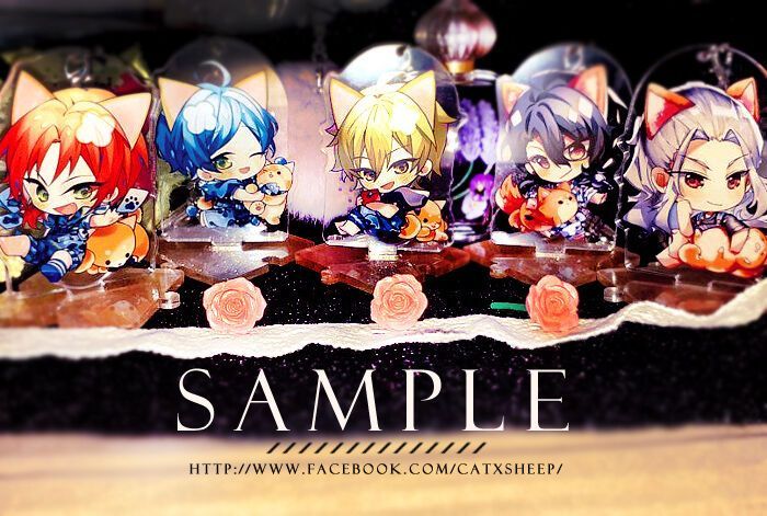 ◆あんスタ／合奏明星／偶像夢幻祭◆ 底座拼圖汪汪壓克力立牌 （附吊飾功能）
