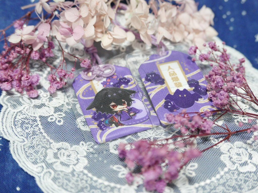 ◆あんスタ／合奏明星／偶像夢幻祭◆ 【朔間零】兔年御守 （附背卡+繩子）