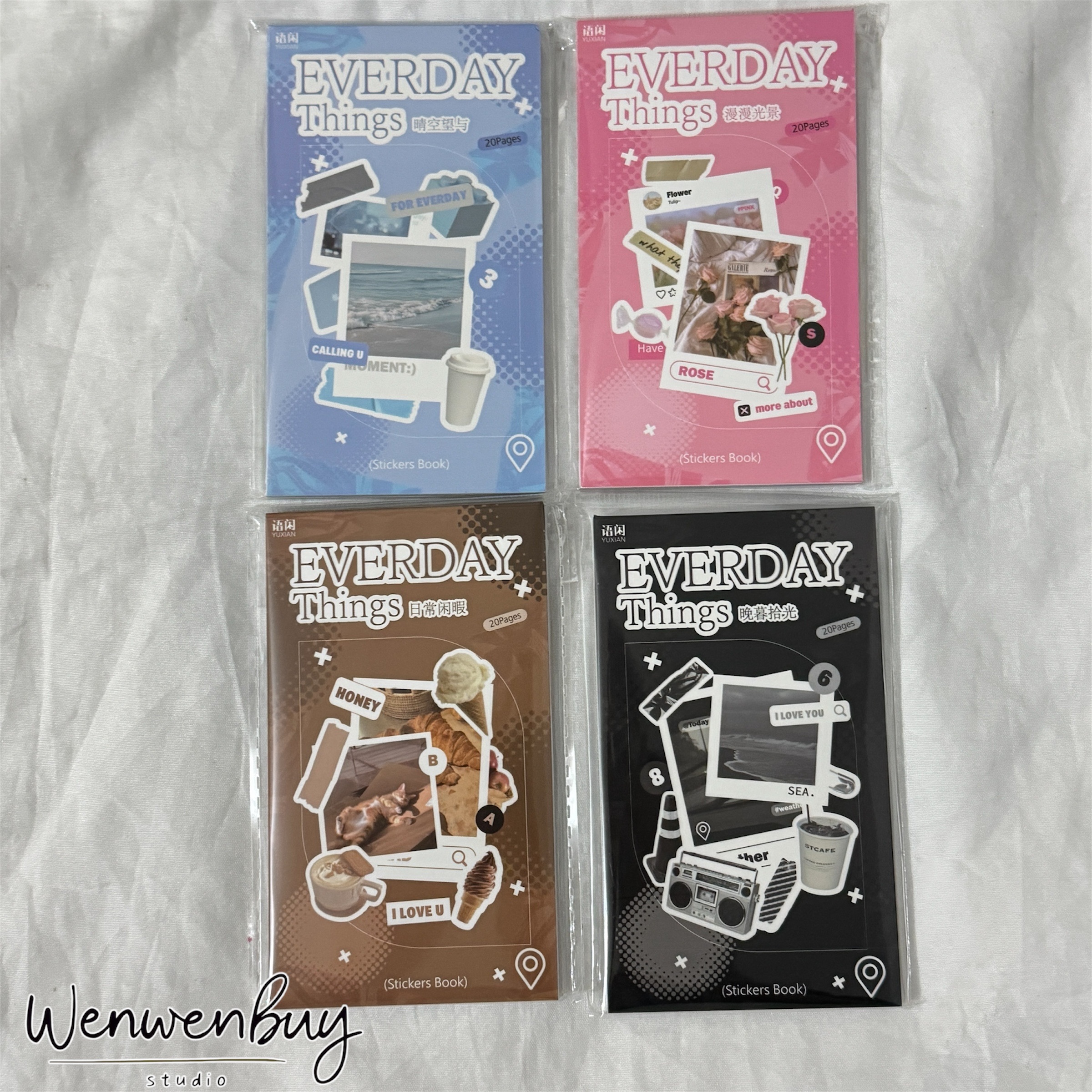 每日數事貼紙本（1本20頁）