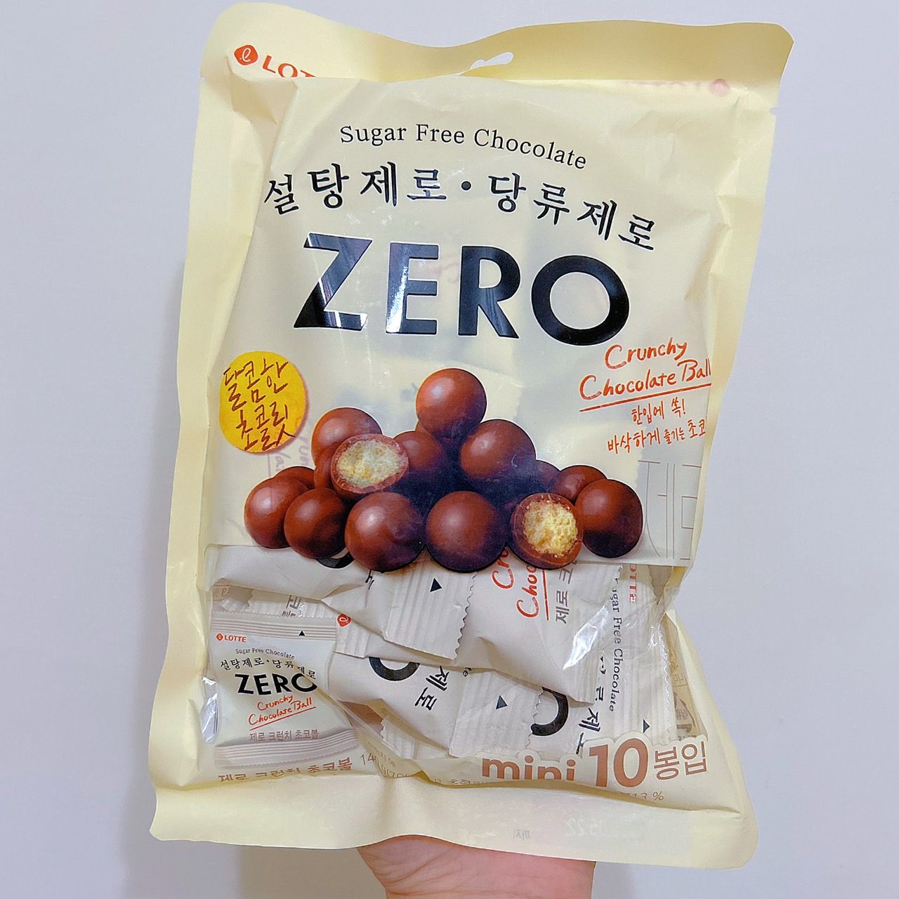 韓國zero巧克力球