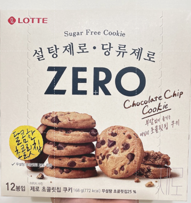 韓國 zero 巧克力豆餅乾