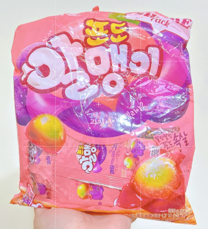 ORION 好麗友 果肉食感軟糖 葡萄口味 216g