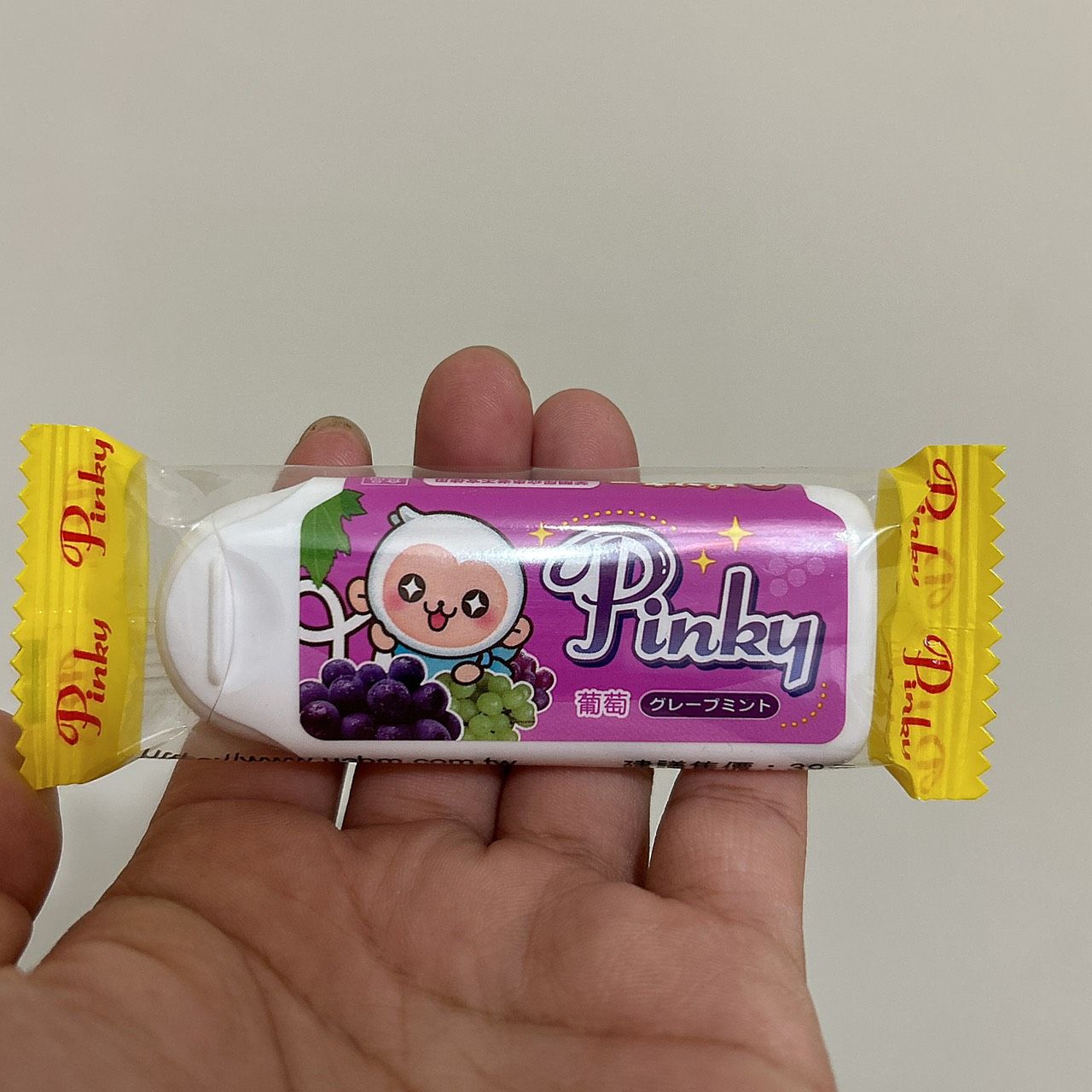 台灣零食 Pinky薄荷糖 葡萄口味  古坑咖啡棒 綠得水果糖 檸檬糖