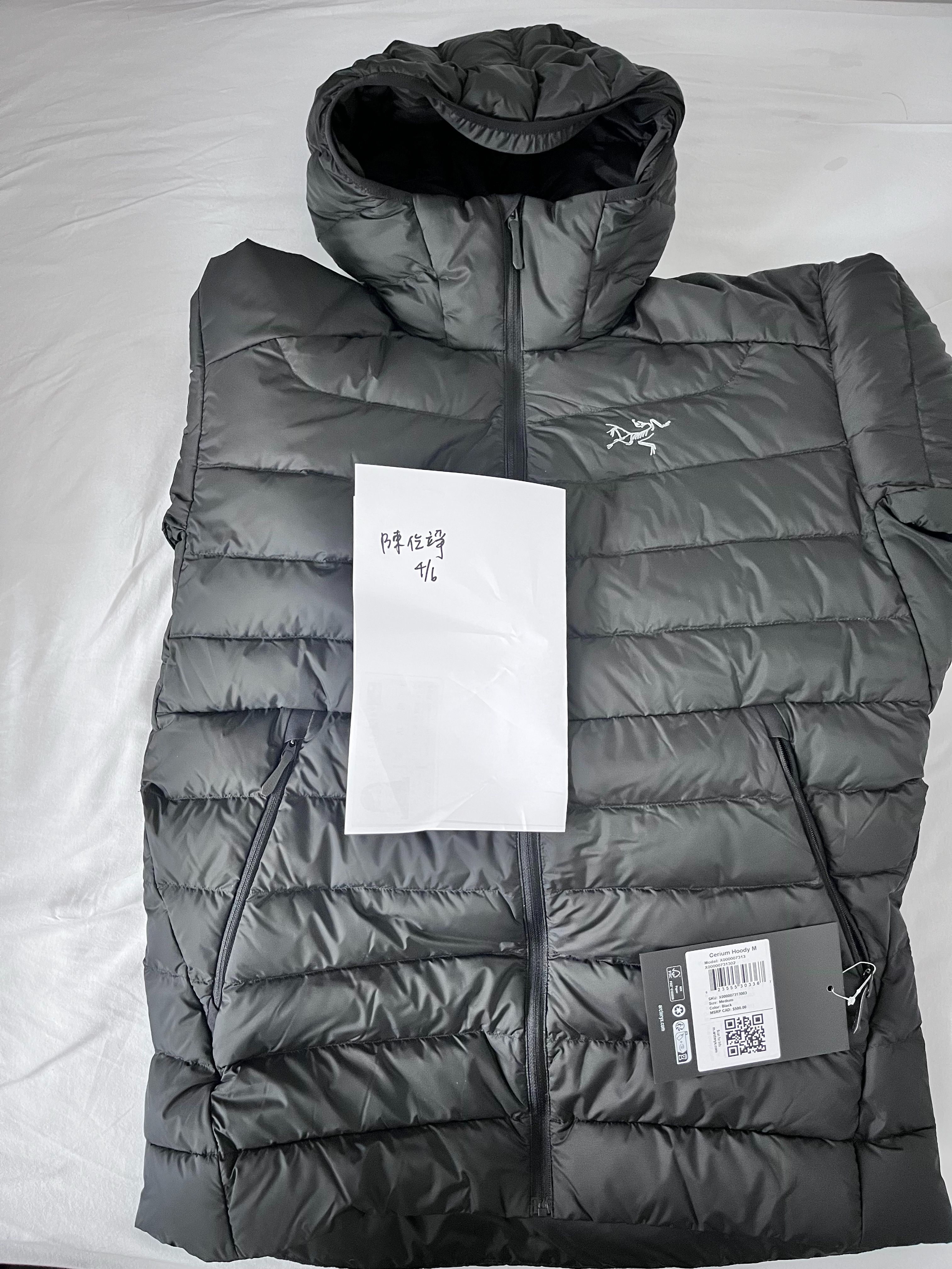 Arcteryx 始祖鳥 男 Cerium hoody羽絨外套