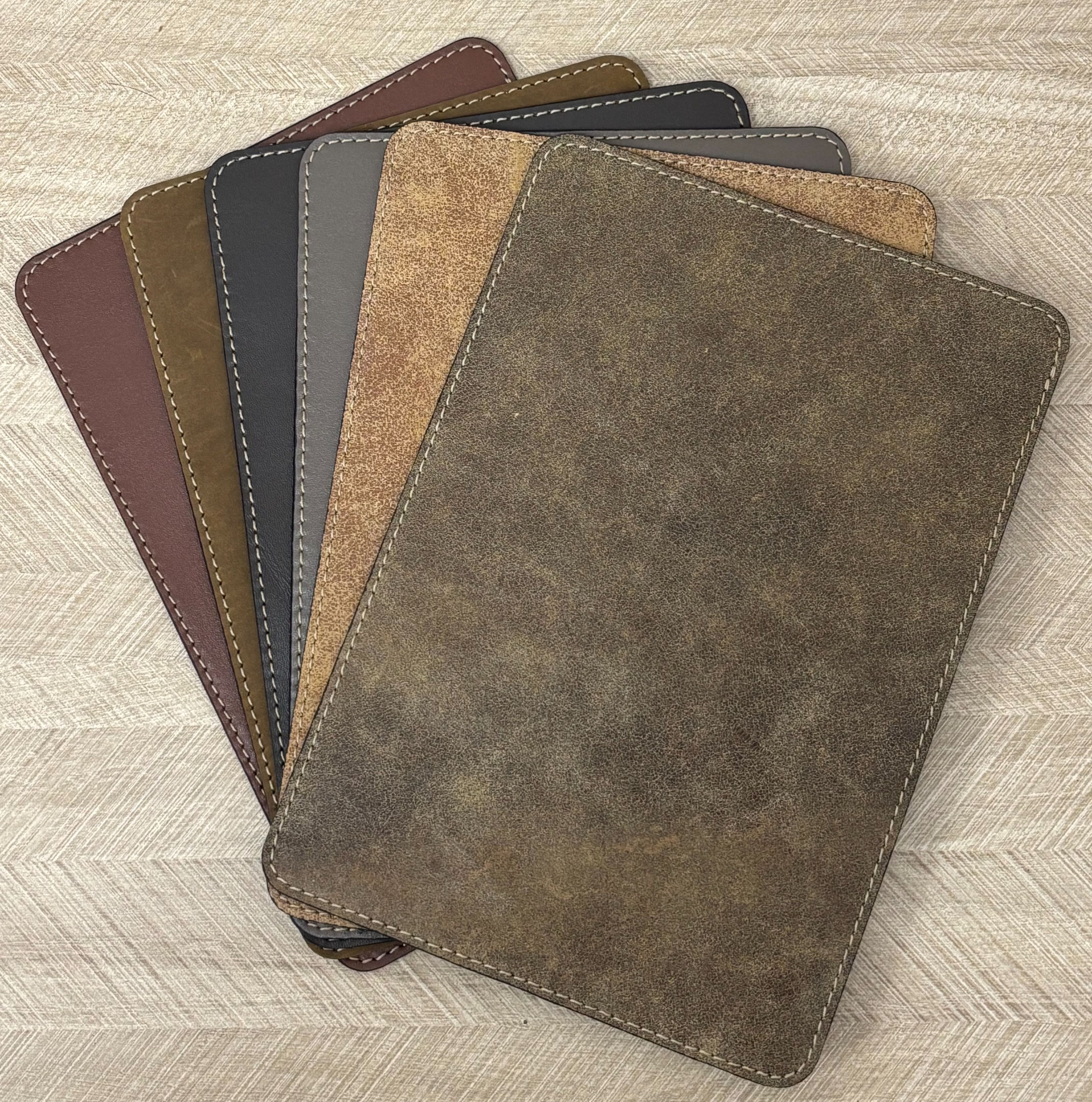 真皮手作 滑鼠墊