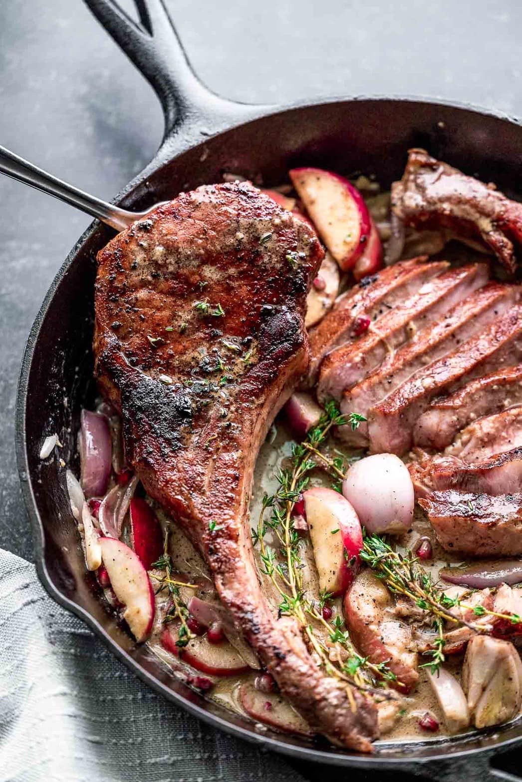 香草豬戰斧豬排 450G-750G（實秤計價）