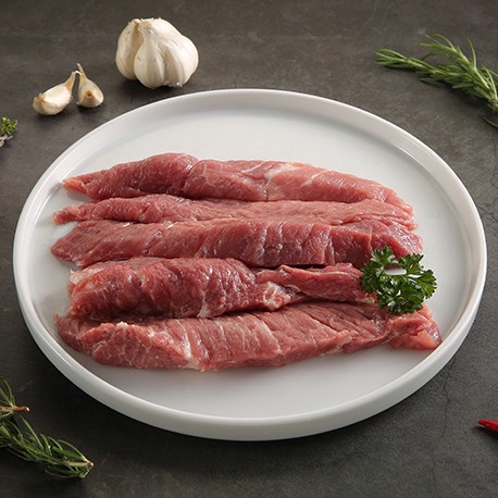 香草豬-梅花條肉 250G