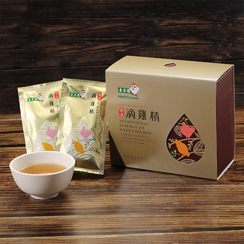 香草雞滴雞精（常溫）每盒10包/每包60毫升