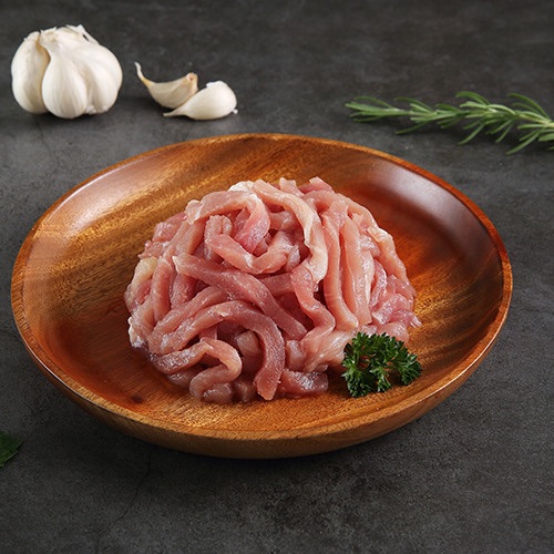 香草豬-低脂肉絲 200G