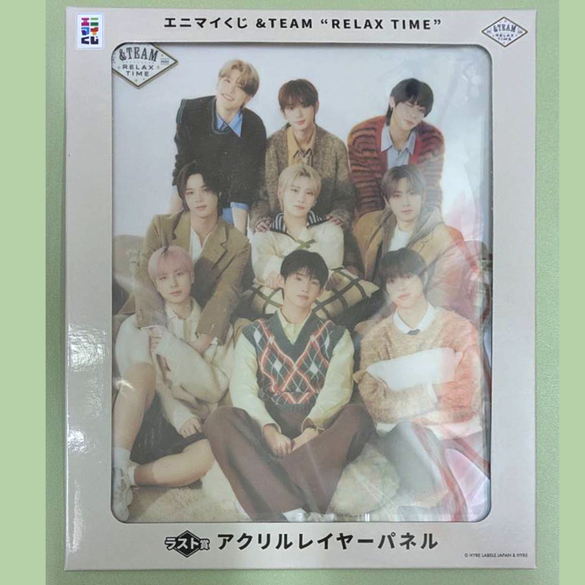 【一番賞】第二彈：＆TEAM - LAST賞 壓克力立牌 ～全新未拆