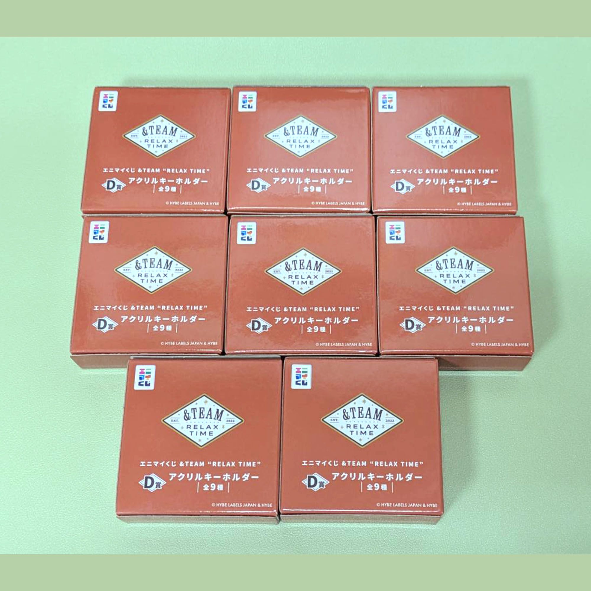 【一番賞】第二彈：＆TEAM - D賞 壓克力吊飾