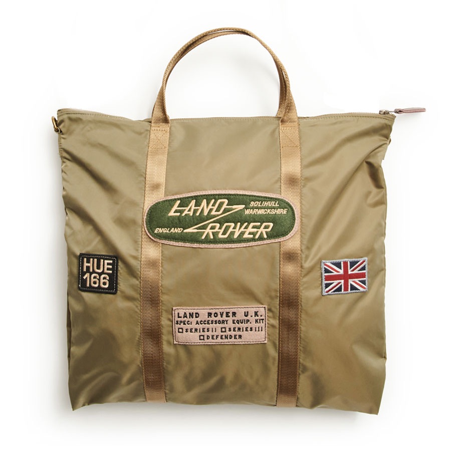 LandRover 經典的「頭盔包」