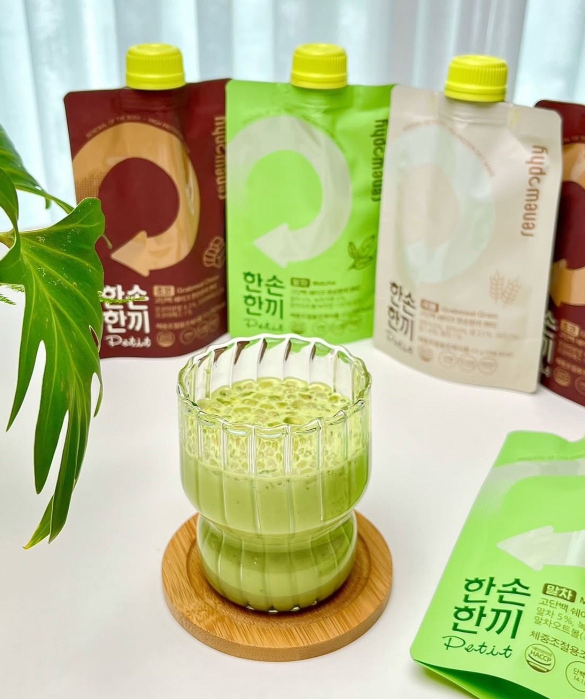 『現貨供應中』『韓國🇰🇷CU便利商店限定🔥最新口味1+1優惠組』『＋1就有2包』韓國爆紅網美穀物飲@