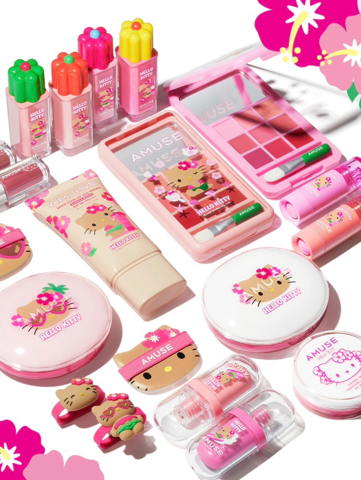 『預購』🇰🇷韓國境內限定Amuse x 黑皮Hello kitty 限量純素彩妝≽^•༚•🎀≼