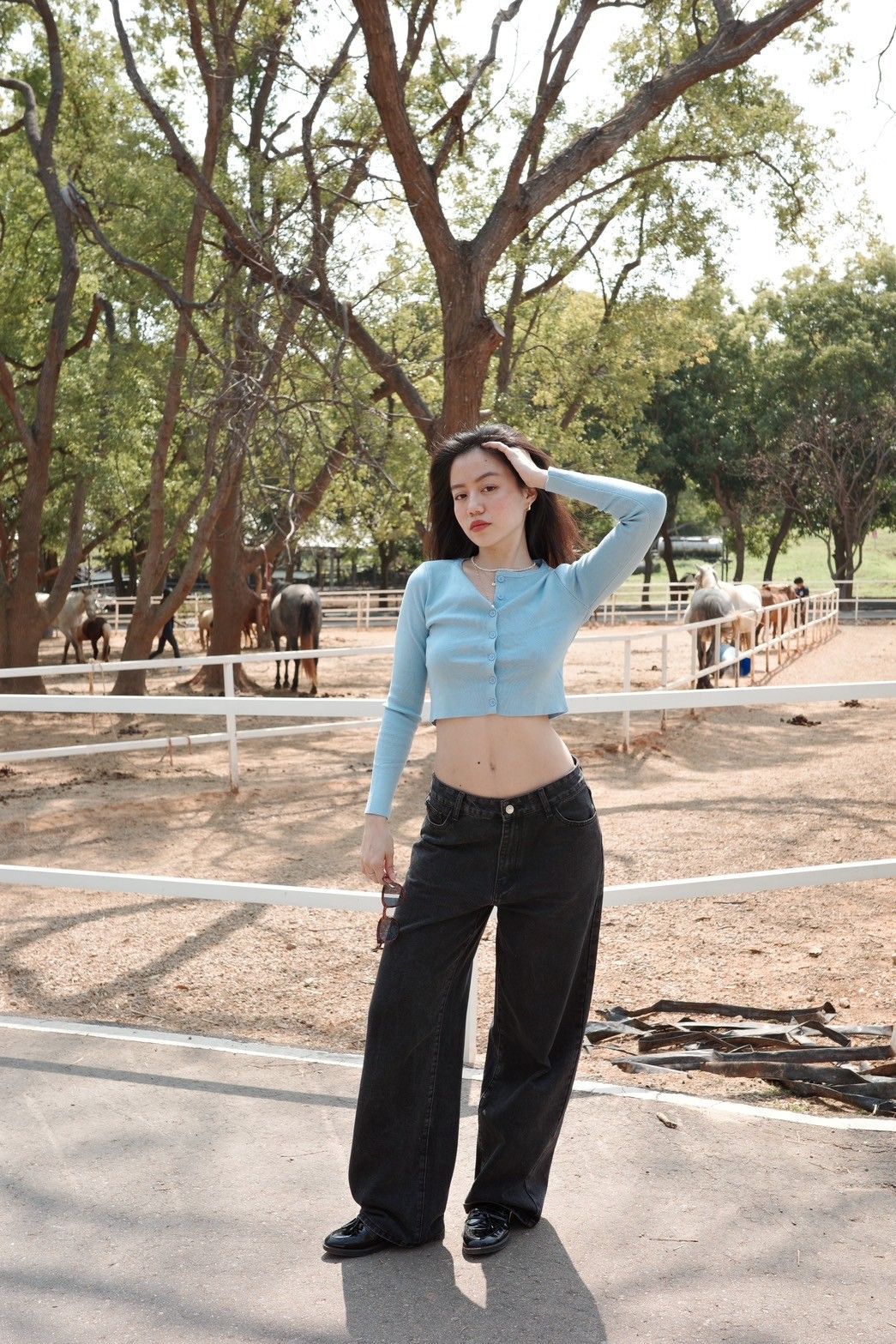 熱銷加購♥️Hailey美式慵懶低腰baggy jeans