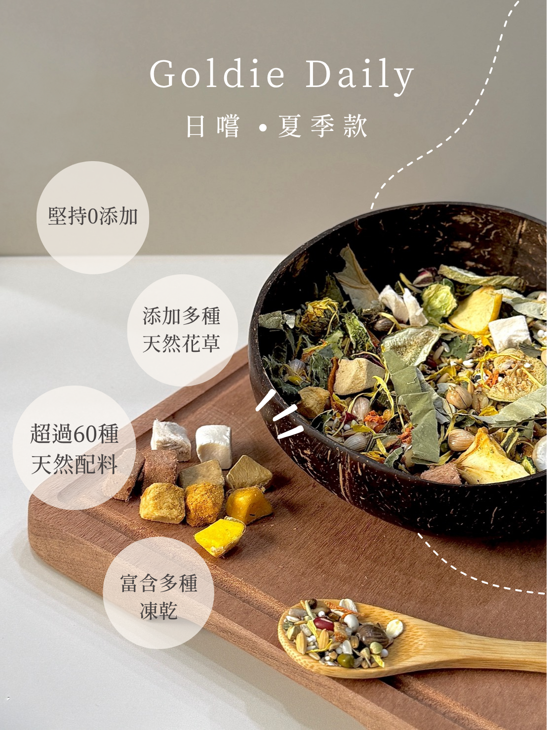 goldie bear 熊熊自配糧 夏季款 （必須冷藏）