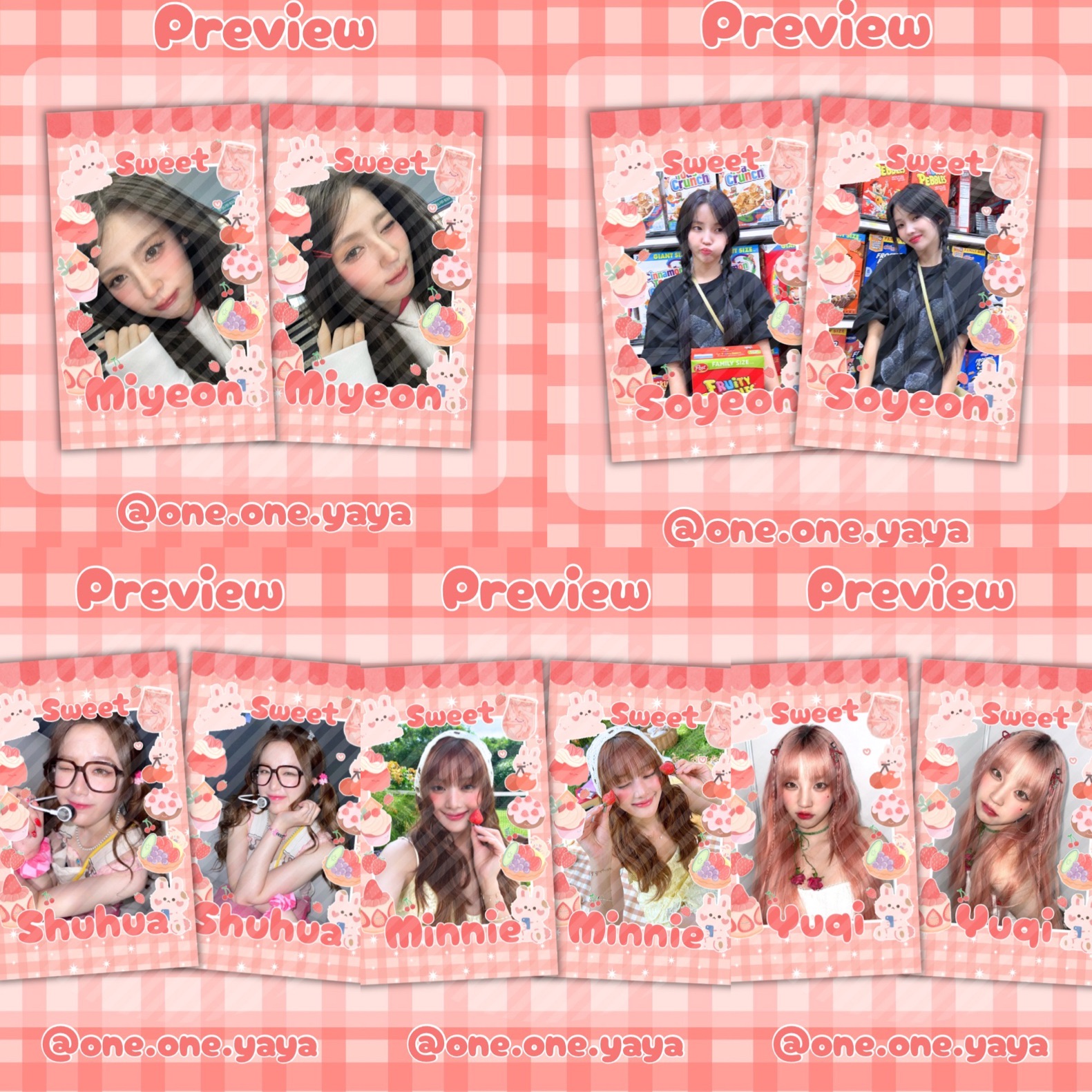 新品 Idle 自印 草莓季_三月底上架