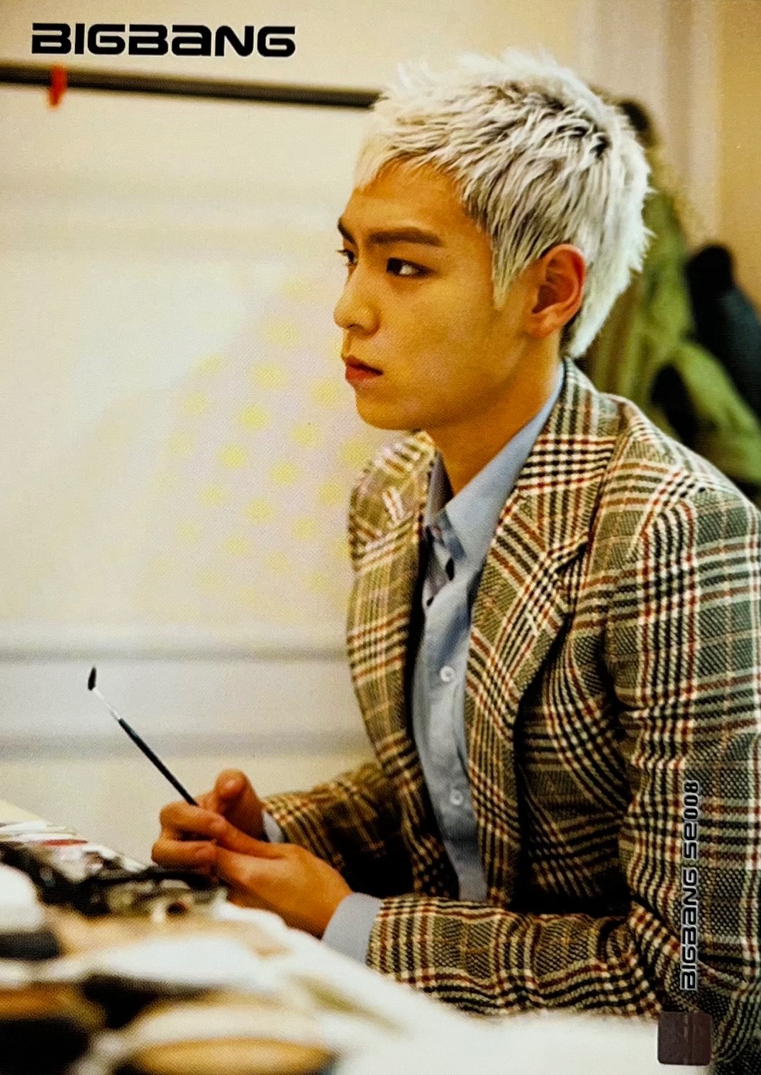 BIGBANG｜T.O.P 綠骷髏小卡