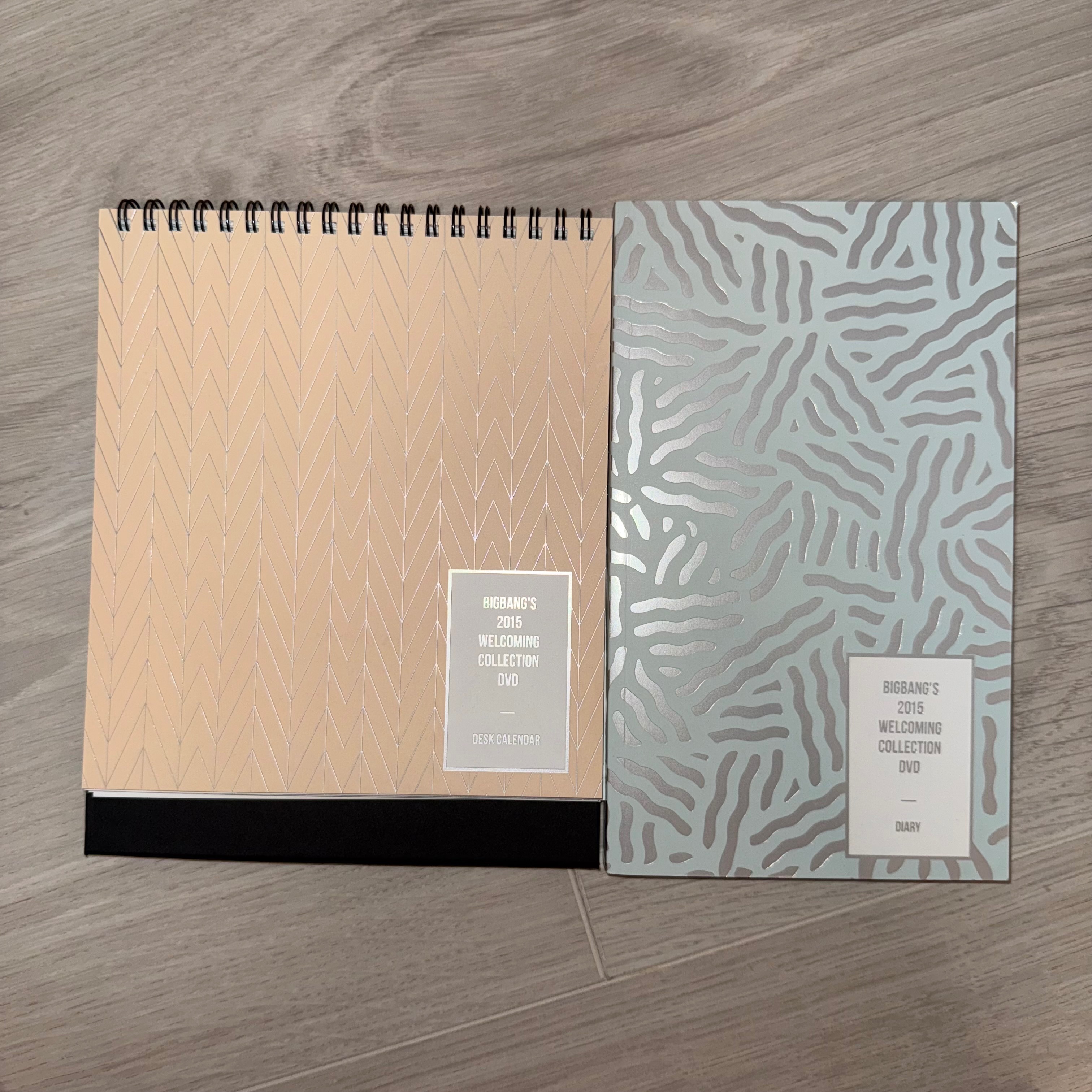 BIGBANG｜2015桌曆+筆記本