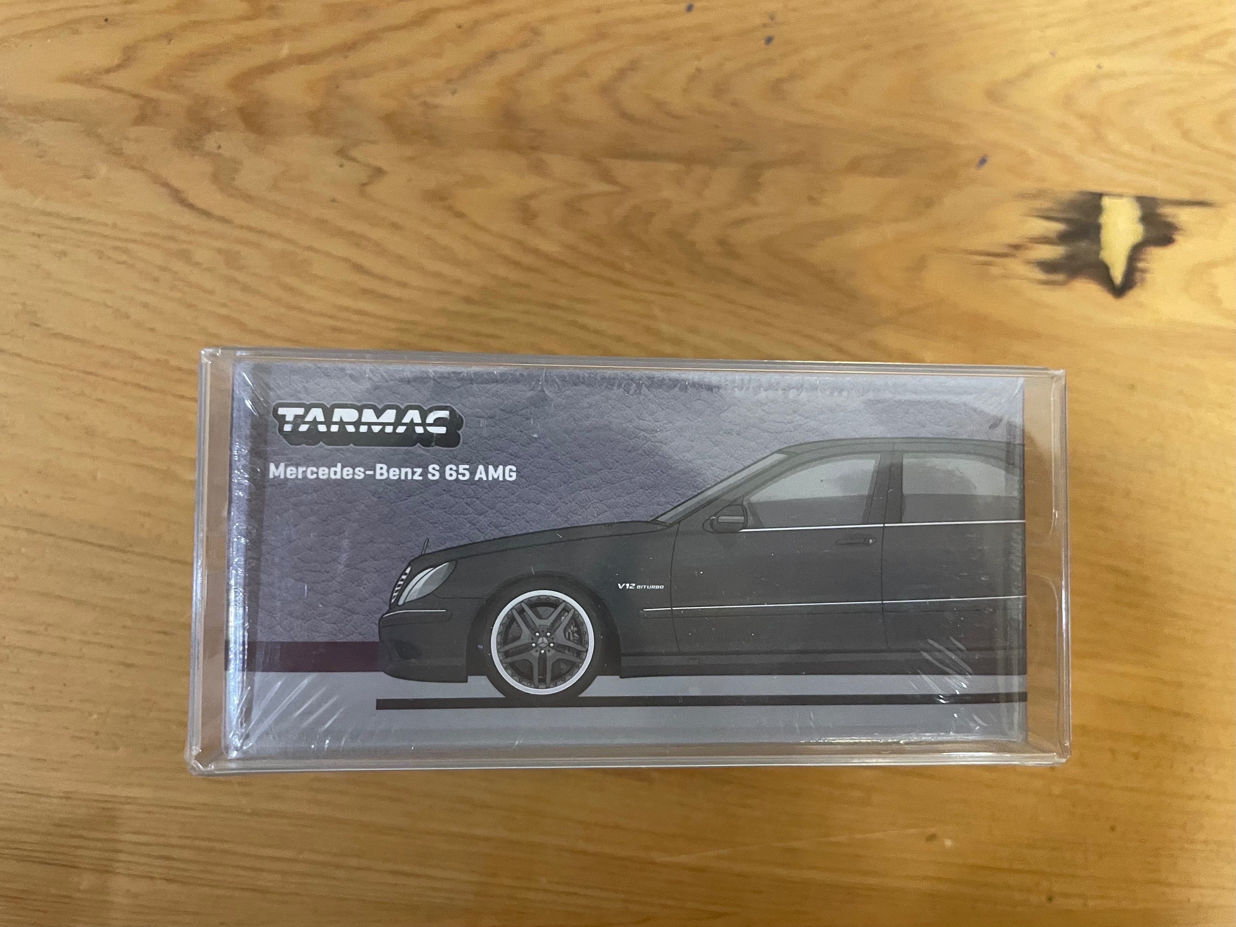 Tarmac Works 1/64 Mercedes-Benz S65 AMG 金屬灰色