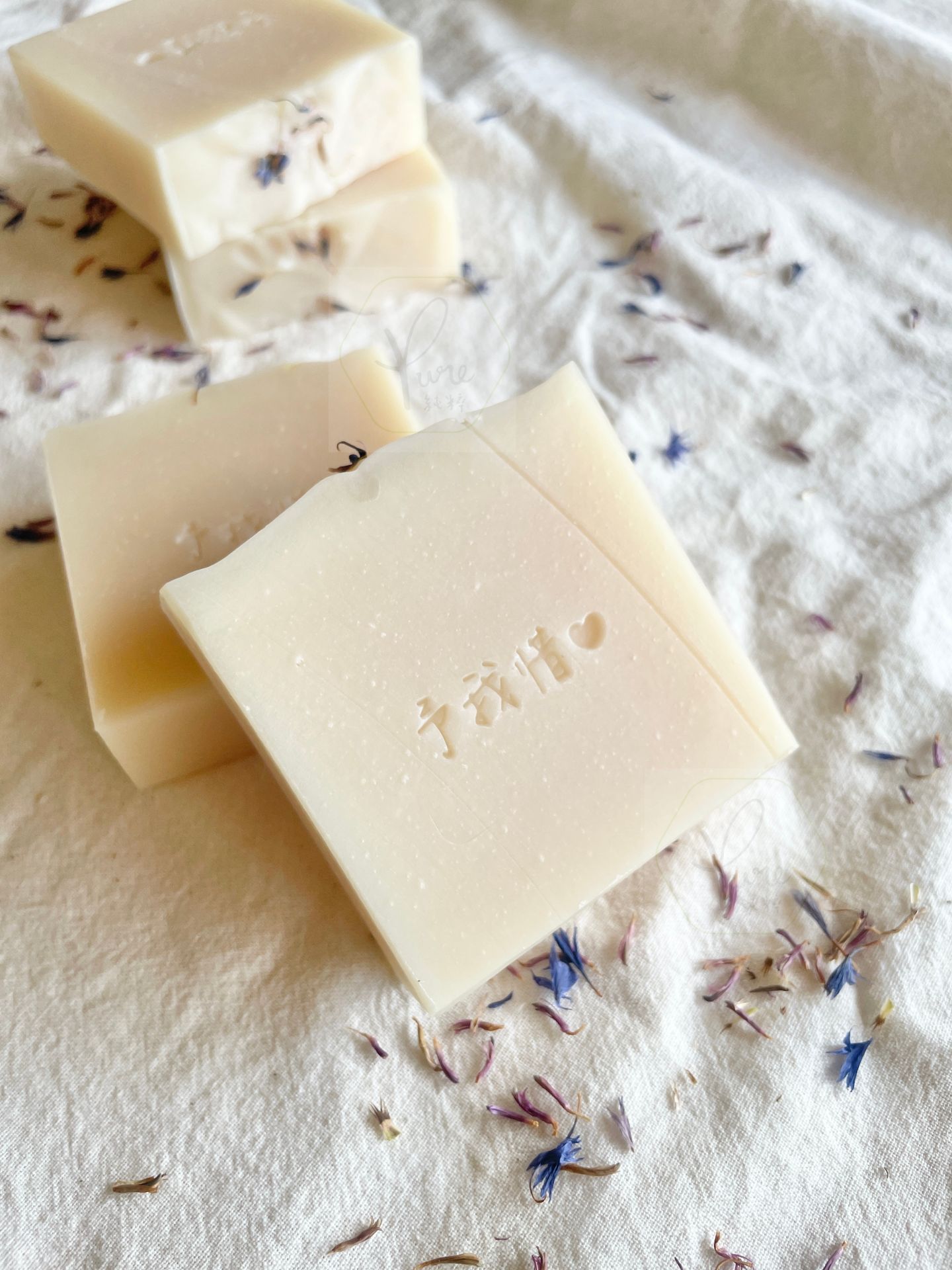 PURE純粹手工皂-橄欖蜂蜜馬賽皂、72%馬賽皂、予我惜版本