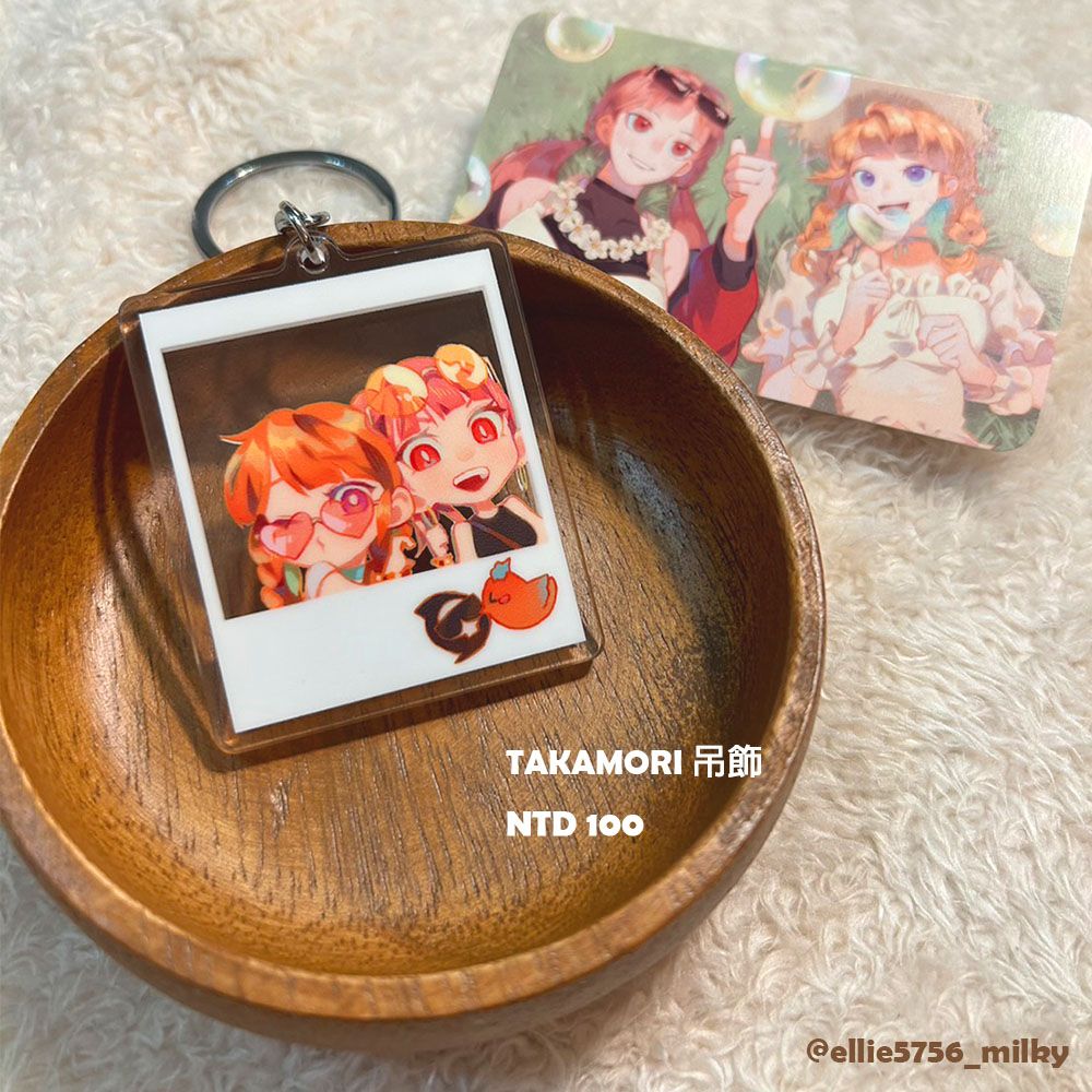 TAKAMORI壓克力吊飾