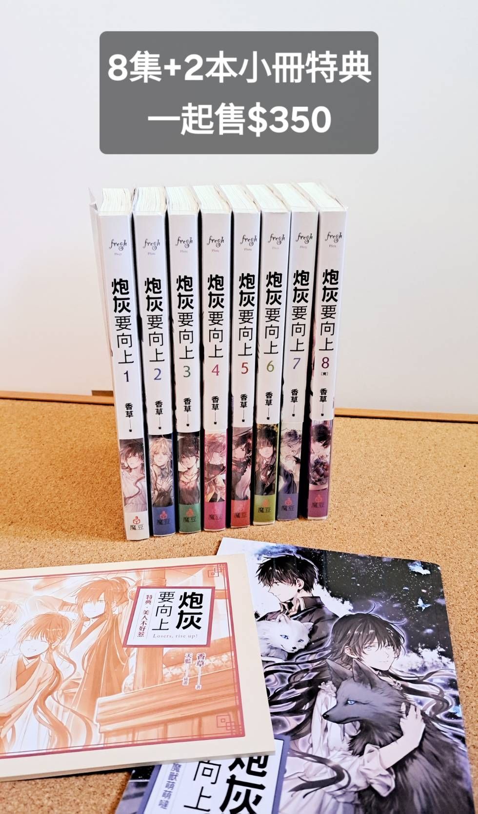 炮灰要向上-共8集+2本小冊子一起售-小說