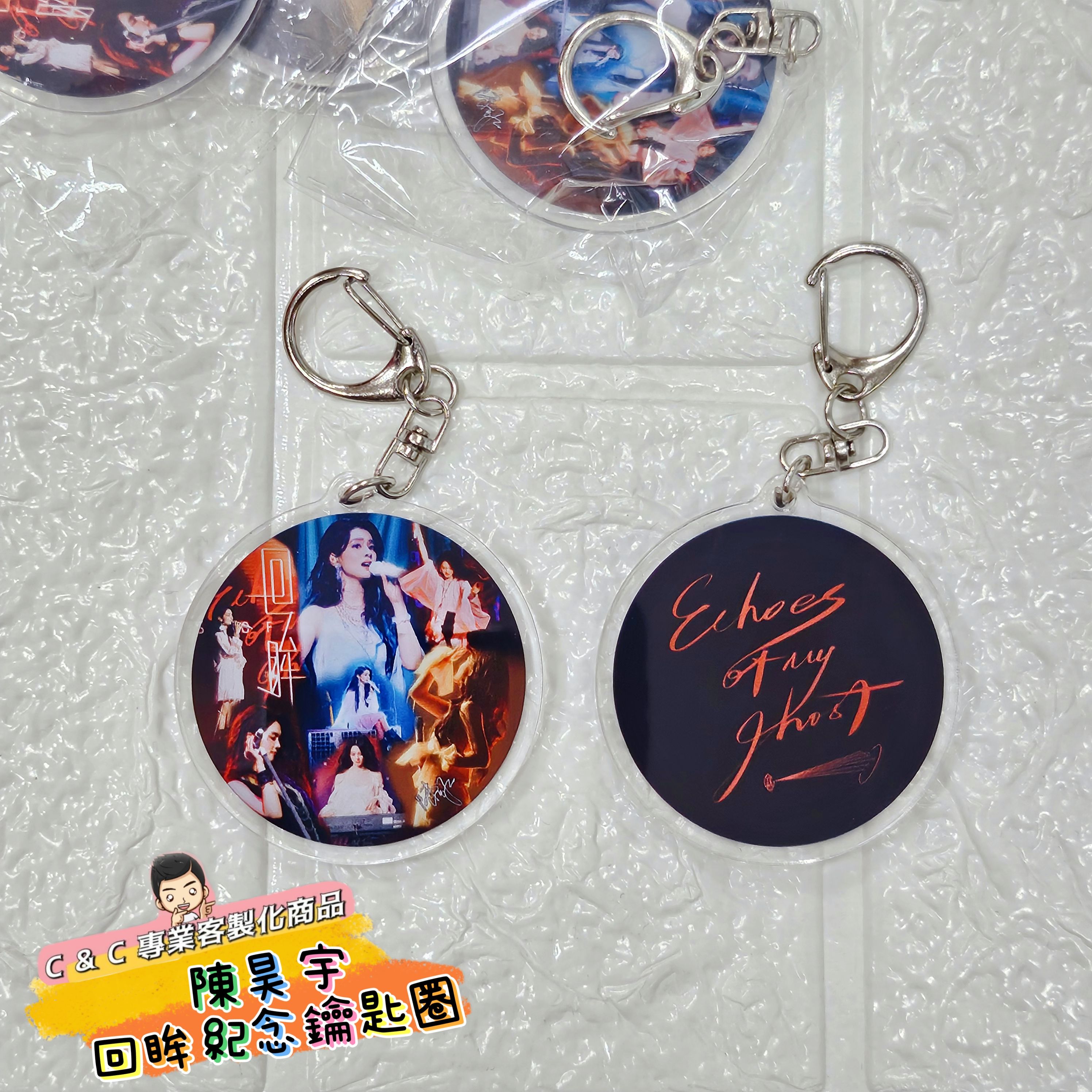 陳昊宇〔回眸〕紀念鑰匙圈