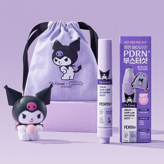 Dr.groot X Kuromi PDRN 髮際線滾珠精華 15ml