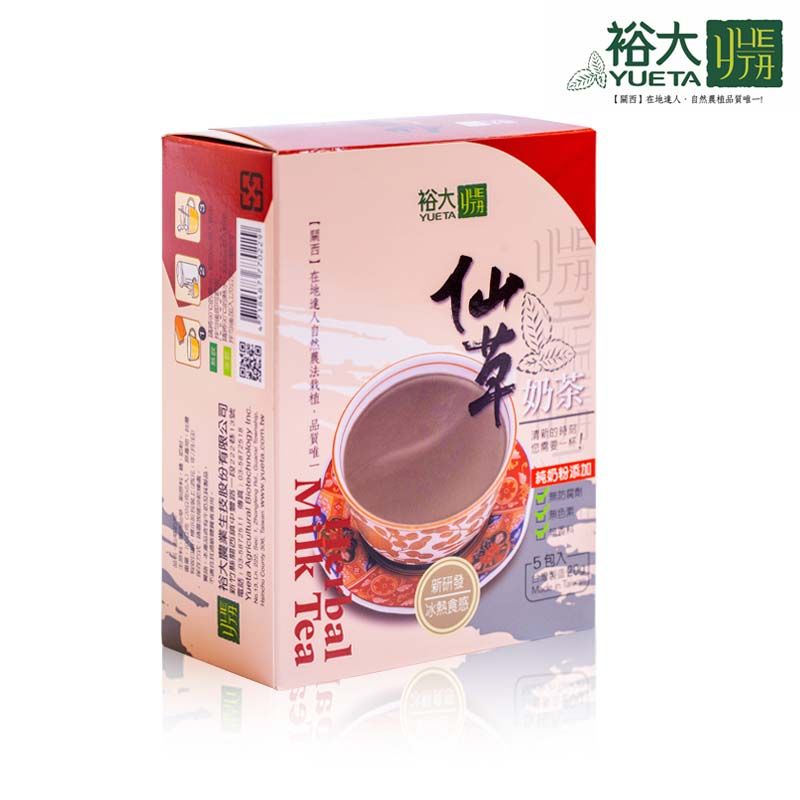 【裕大】即溶仙草奶茶5入x2盒