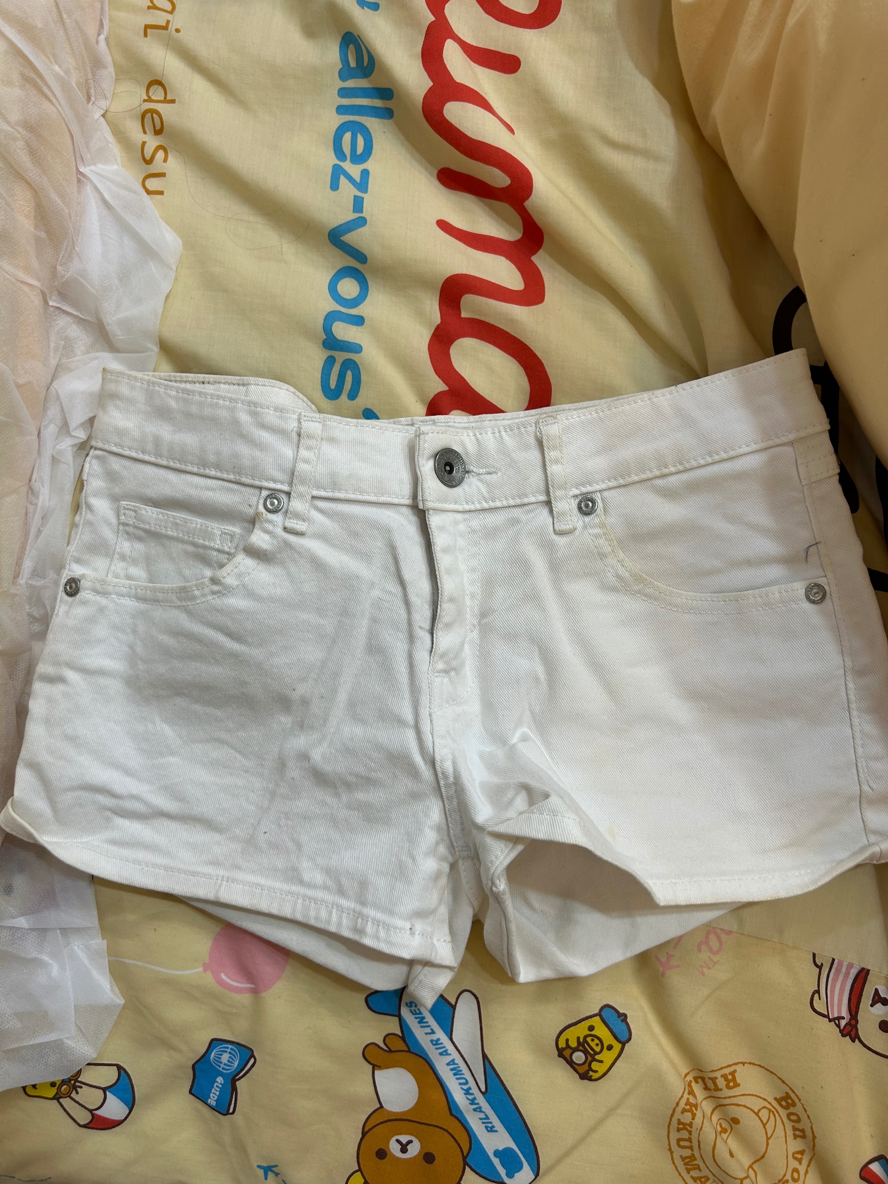 NET 白色短褲