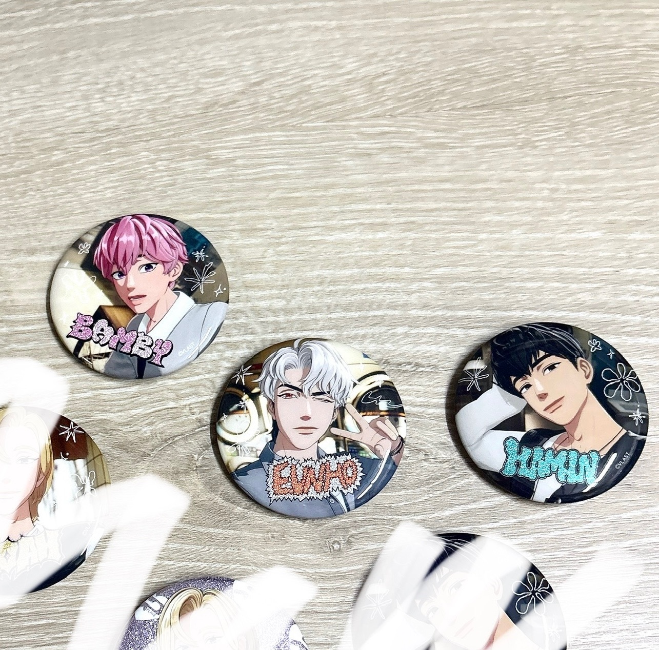 PLAVE日本徽章（🈶原包裝）