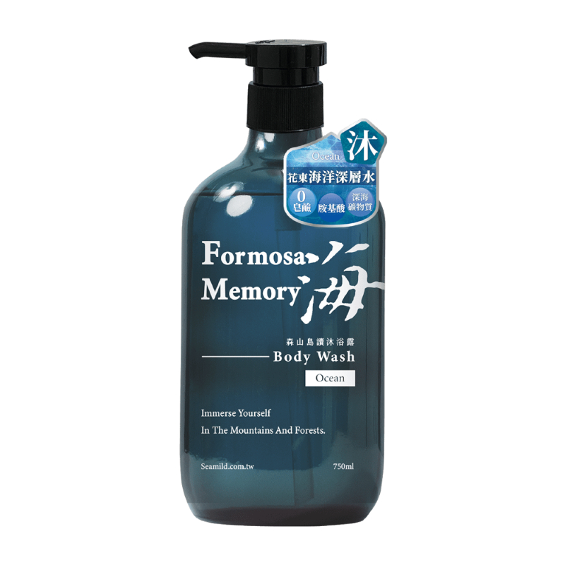 （預購）清淨海 森山島讀沐浴露 海（750ml）