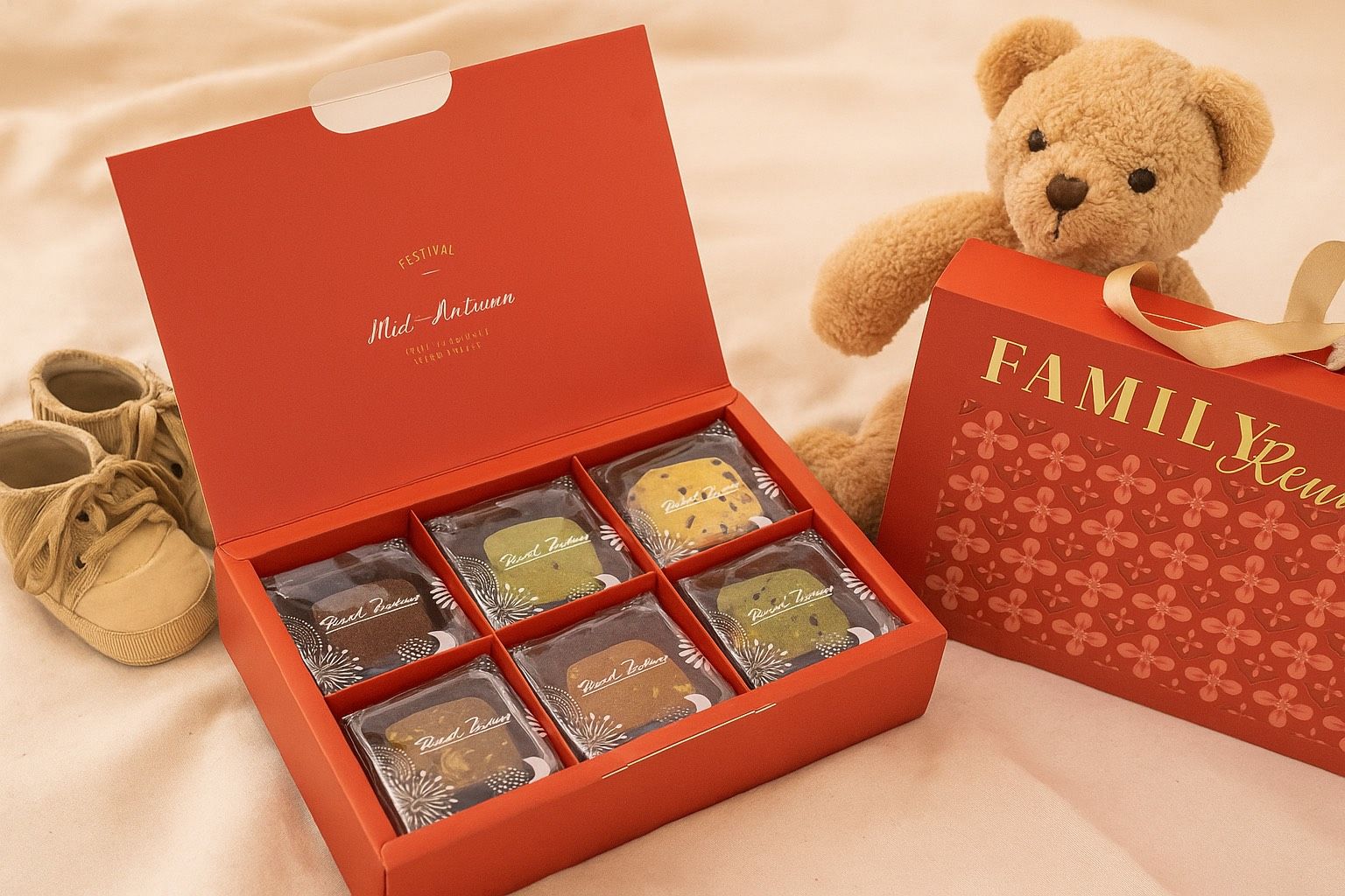 熊之家烘焙坊-綜合曲奇大禮盒 手工餅乾  送禮禮盒 伴手禮 餅乾禮盒 彌月禮盒