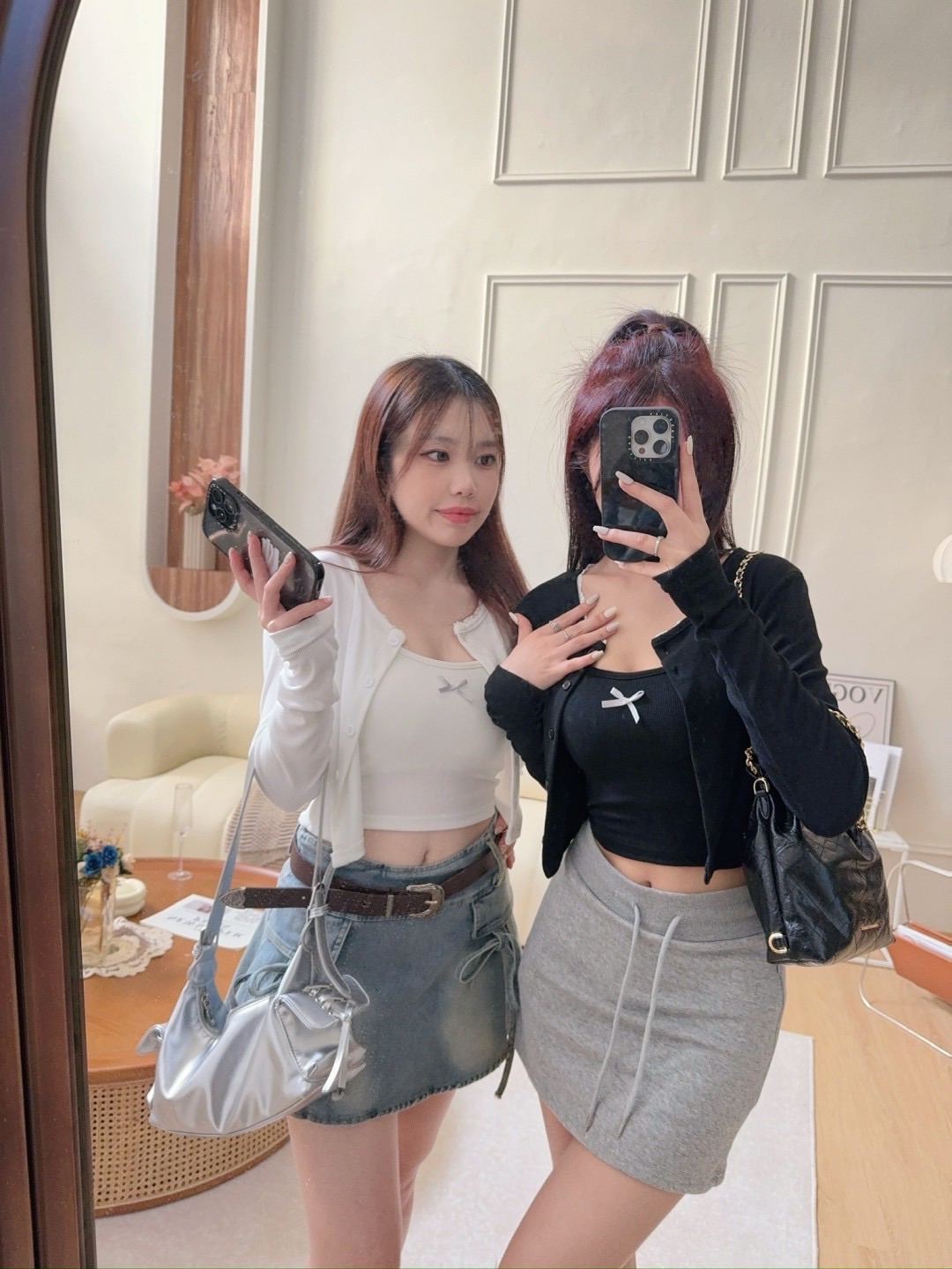 獨家款兩件式上衣  細肩彈性胸墊可拆背心